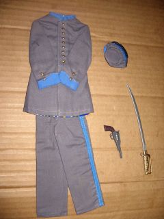 SOTW 12 in 1/6 action figure civil war clothes weapons lot