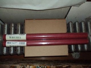 Wallpaper LOT of 2 Double Rolls of the Same Kind Waverly Brand Nice 
