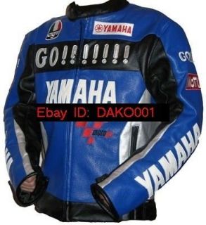   Motor Racing Yamaha Leather Jacket M XXL NEW Duhan Topup Waterproof