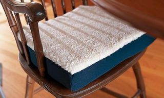   gel top 3 thick foam cushion chair pad seat wheelchair comfy support