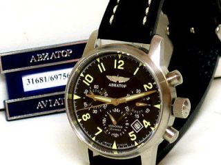 Mechanical Russian watch  (Buran)Chronograph Aviator