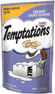 Whiskas Temptations Creamy Dairy Flavour Treats for Cats, 3 Ounce 