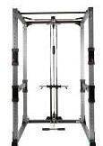   POWER CAGE Home Gym Squat Rack Machine Weight Power Rack Squat New