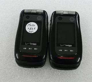 Lot of (2) Motorola V860 Verizon WORKING