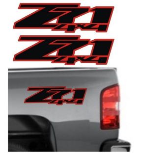 Z71 4x4 Decals / Stickers Chevy Silverado GMC Sierra Z 71 All Years 