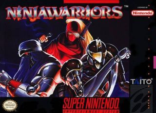 Ninja Warriors SNES Great Condition Fast Shipping