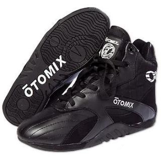 Otomix M4000 Power Trainer Shoes Black Bodybuilding Weightlifting 