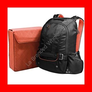   18 INCH WATER RESISTANT LAPTOP BACKPACK W/ XBOX 360 PS3 WII SLEEVE