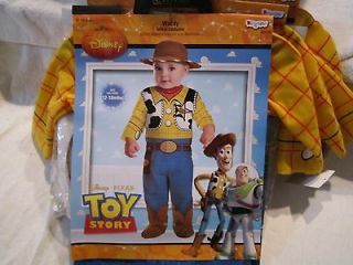 Disney costume Woody Toy story infant 12 18 months cowboy hat sheriff 