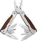 WINCHESTER Knives Compact Multi Tool 2 7/8 Closed SS Wood Pocket 