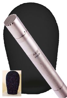 AKG C452 Microphone Windscreen Black Foam from Windtech 1300 series 
