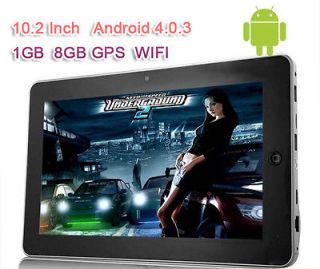 10.2 Android 4.0.3 Tablet PC WIFI 3G Camera GPS NAVI Flytouch 7 