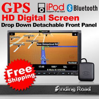  DIN Eonon 7 HD LCD TV FM Steering Wheel IPod Car GPS DVD Player S3