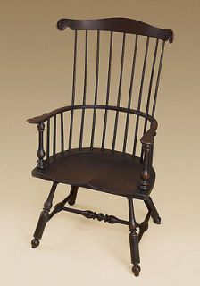 Windsor Chair   Philadelphia Comb Back Windsor Armchair   Colonial 