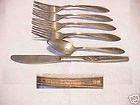 LOT /5 WILLIAM ROGERS AA IS SILVER PLATED FLATWARE FORKS SPOON FREE 