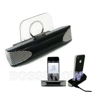    Speaker Charger Dock Stand for Apple iPhone 3 3GS 4 4G iPod