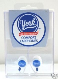 York Peppermint Patty Candy Candeez Headphones Earbuds Music  