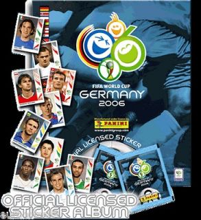COMPLETE TEAM ECUADOR   WORLD CUP 2006 GERMANY PANINI STICKERS