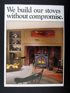 Consolidated Dutchwest Wood & Coal Stoves Stove 1987 print Ad 