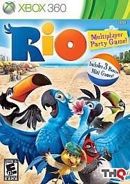 RIO THE MOVIE XBOX 360 Video Game 2011 NEW SEALED