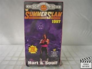 WWF Summerslam 1997   Hart & Soul VHS