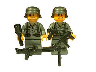 Lego Custom German Soldier World War 2 WW2 Minifig Army