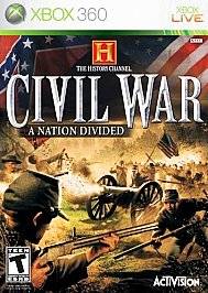 The History Channel   Civil War A Nation Divided Xbox 360, 2006