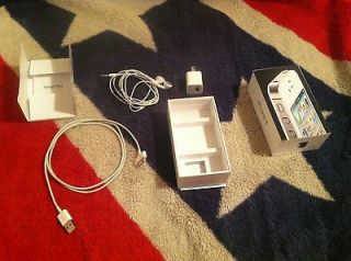 BRAND NEW Apple iPhone 4   8GB   White *Virgin Mobile USA*