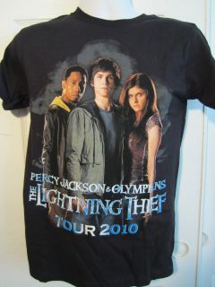 Hot Topic Percy Jackson & The Olympians TOUR 2010 T Shirt Size Small 