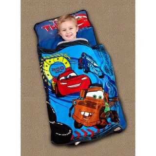 Disney CARS McQueen NAP MAT Slumber Bag Toddler Blanket Daycare 