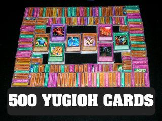 500 YUGIOH CARDS COLLECTION WITH RARES AND FOIL