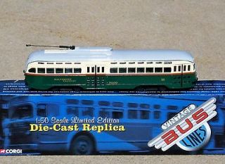   Streetcar BALTIMORE TRANSIT 55024 Trolley Bus Lines LIONEL Train Scale