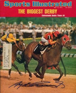 Angel Cordero Jr. 1974 Kentucky Derby Signed Sports Illustrated Proof 
