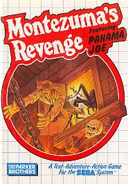 Montezumas Revenge Featuring Panama Joe Sega Master, 1989