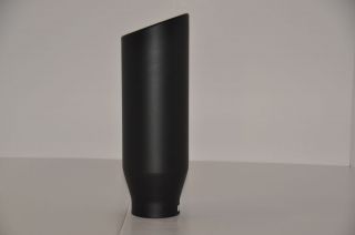 Brand New Flat Black Exhaust Tip 3 1/2 IN 5 Out 15 Long HI Temp 