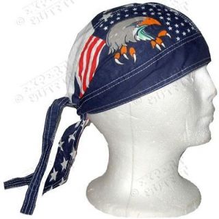 SKULL CAP HAT USA American Eagle Flag DU DOO RAG NEW WHOLESALE SALE # 