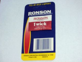 Ronson Lighter Zippo Wick 5 inches and Easy to Install