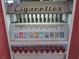 1950 60s Vintage DuGrenier Cigarette Vending Machine