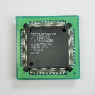 AMD AM386 DX 40 NG80386DX 40 CPU 386 80386 DX 40 MHz Vintage Rare 