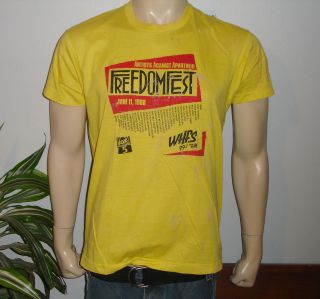 RaRe *1988 FREEDOM FEST* vtg concert shirt (XL) 80s Al Green 