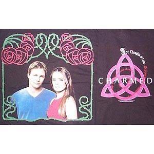 Charmed TV Show Lovers Leo and Piper P3 T Shirt, XXL