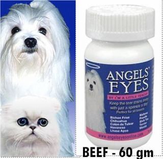 Angels Eyes Stain Free Eyes for Dog Cat Beef 60 gram