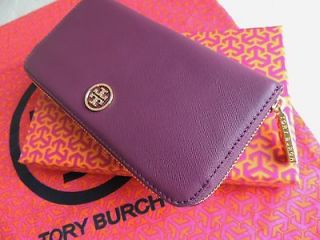   Robinson SMALL LOGO Zip Continental Wallet Pretty Violet Gift Box