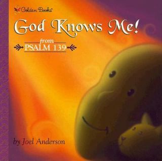 God Knows Me From Psalm 139 by Joel Anderson 1999, Hardcover