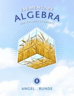 Elementary Algebra for College Students by Lawrence Gilligan, Allen R 