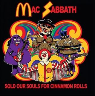   Sabbath parody shirt stoner doom metal 420 iron maiden alice cooper XL
