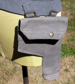   Canvas Belt with Holster & Ammo Pouches Alberta Canada Great Britain