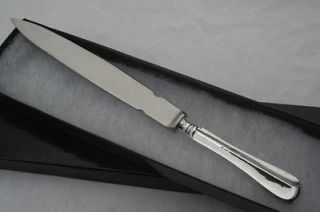 FANTASTIC RATTAIL SILVER LETTER OPENER SHEFFIELD 1908  FREE POST