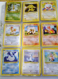 Pokemon Base Set 1 ALL CARDS VERY CHEAP UNCOMMON 23 52/102 CHOOSE 
