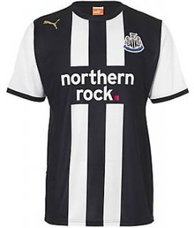 Mens Puma Newcastle United Home Replica Football Shirt 2011/12 739569 
